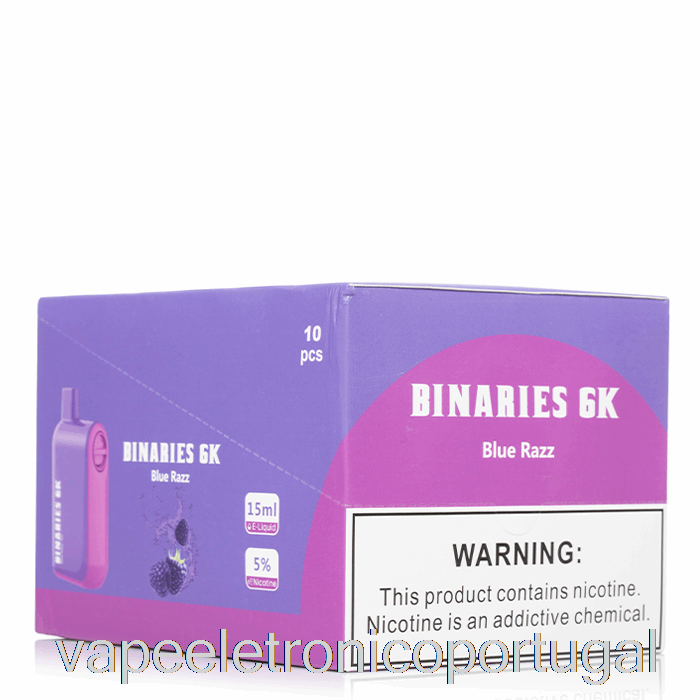Vape Eletrônico [pacote Com 10] Binários Horizonte 6k 6000 Descartáveis